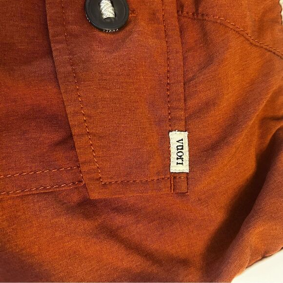Vuori Men's Hybrid Shorts - Rust - Picture 6 of 7